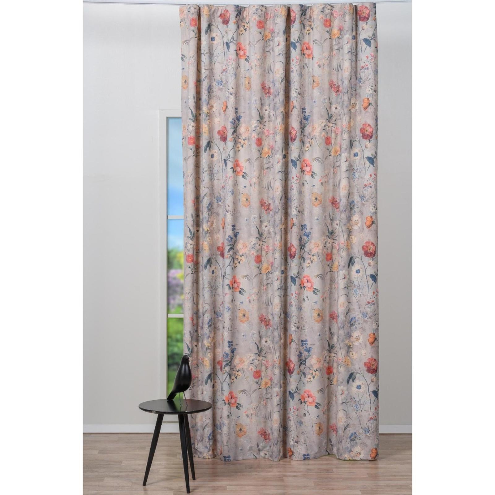 Draperie Mendola Fabrics, model Grazia, Riviera, catifea, multicolor, semiopac, 290 cm