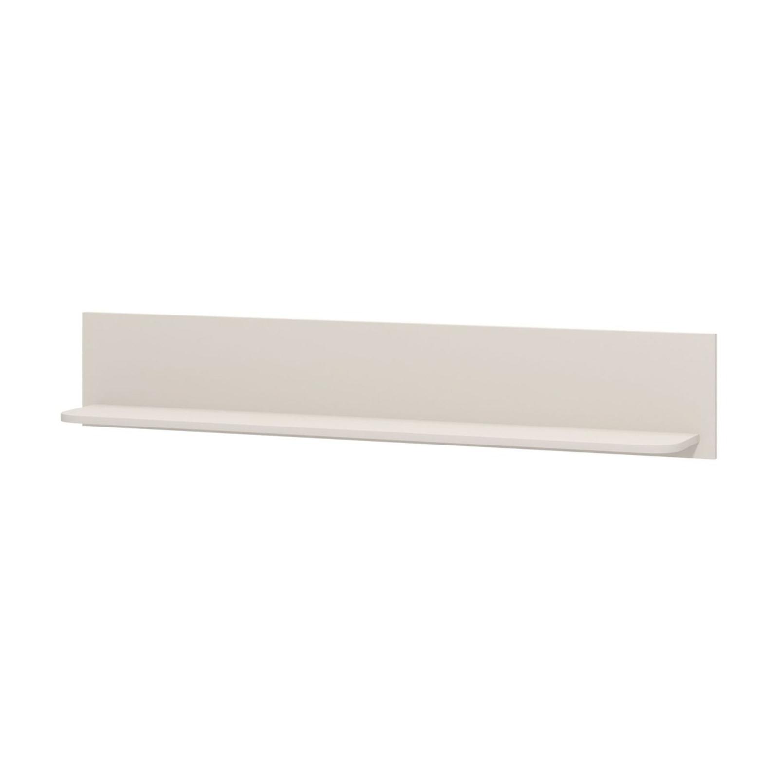 Etajera perete Darwen HDF + MDF + placaj, bej cashmere, 137.5 x 21 x 24 cm