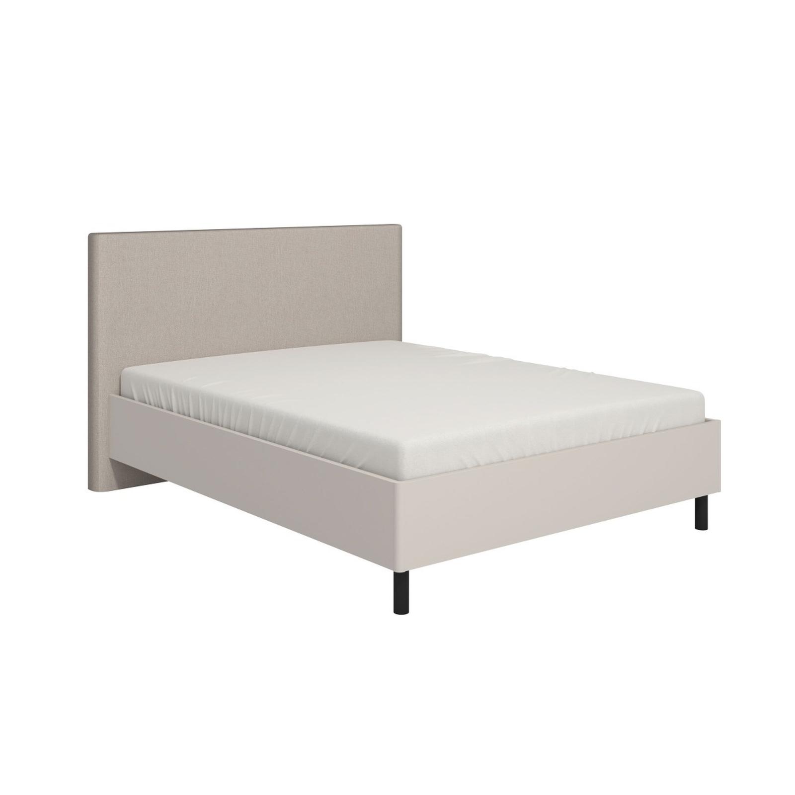 Pat dormitor Serdica matrimonial, tapitat, bej, 160 x 200 cm, 5C Pat dormitor Serdica matrimonial, tapitat, bej, 160 x 200 cm, 5C