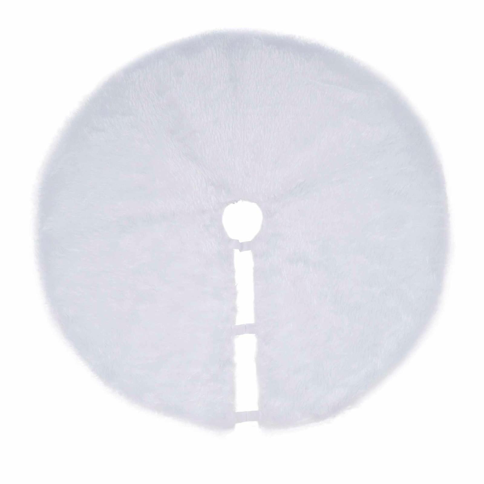 Covoras brad Craciun, 66660012, poliester, alb, 90 cm Covoras brad Craciun, 66660012, poliester, alb, 90 cm