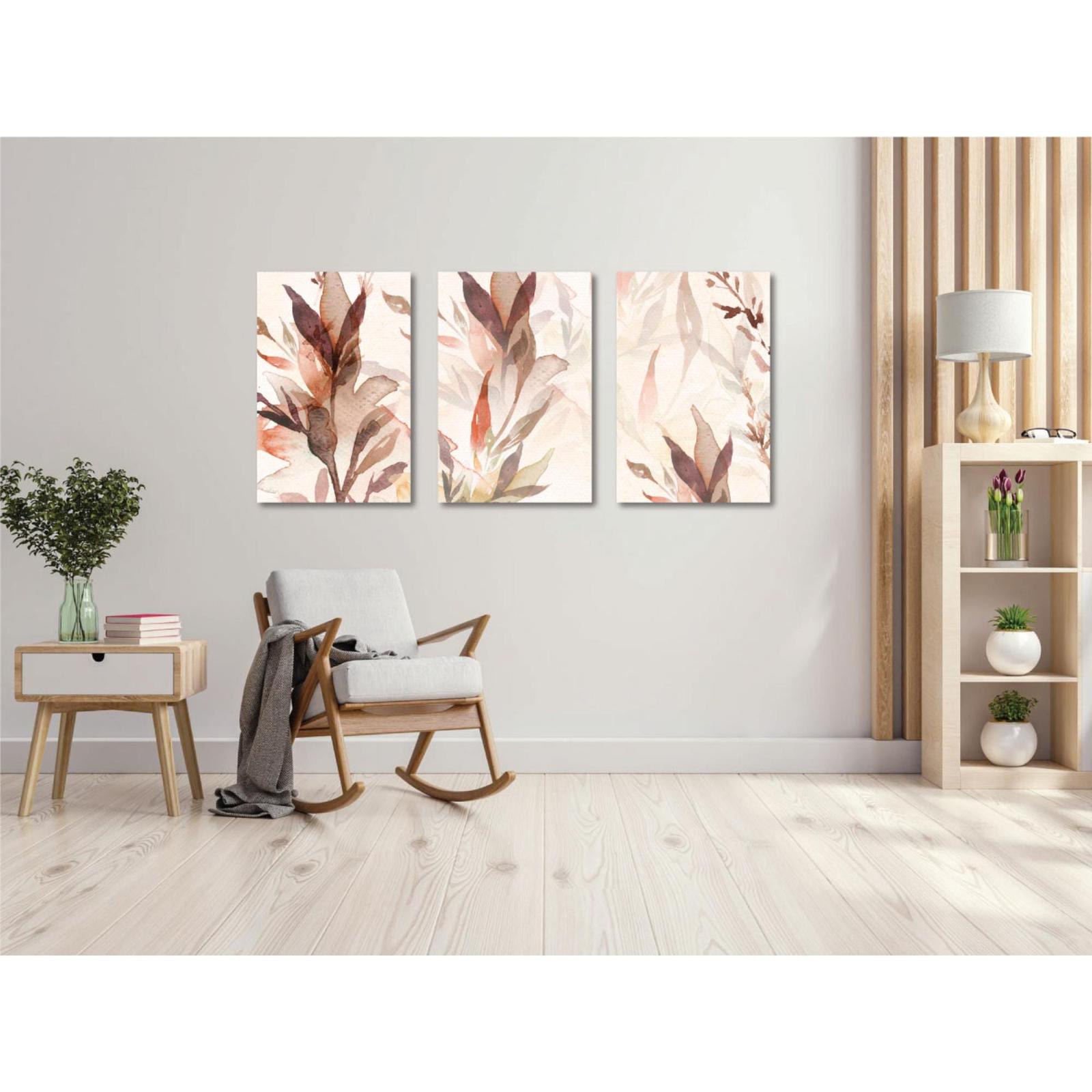Tablou canvas 4Decor Watercolour, panza + sasiu lemn, 120 x 60 cm