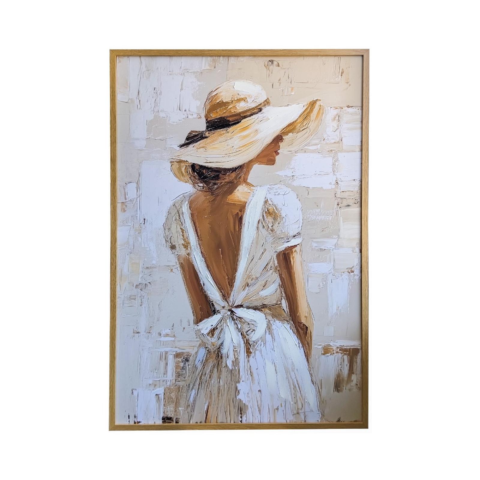 Tablou canvas cu rama Summer Nostalgia 3, SimplyArt, detalii pictate manual, panza + sasiu MDF, 92 x 62 cm Tablou canvas cu rama Summer Nostalgia 3, SimplyArt, detalii pictate manual, panza + sasiu MDF, 92 x 62 cm