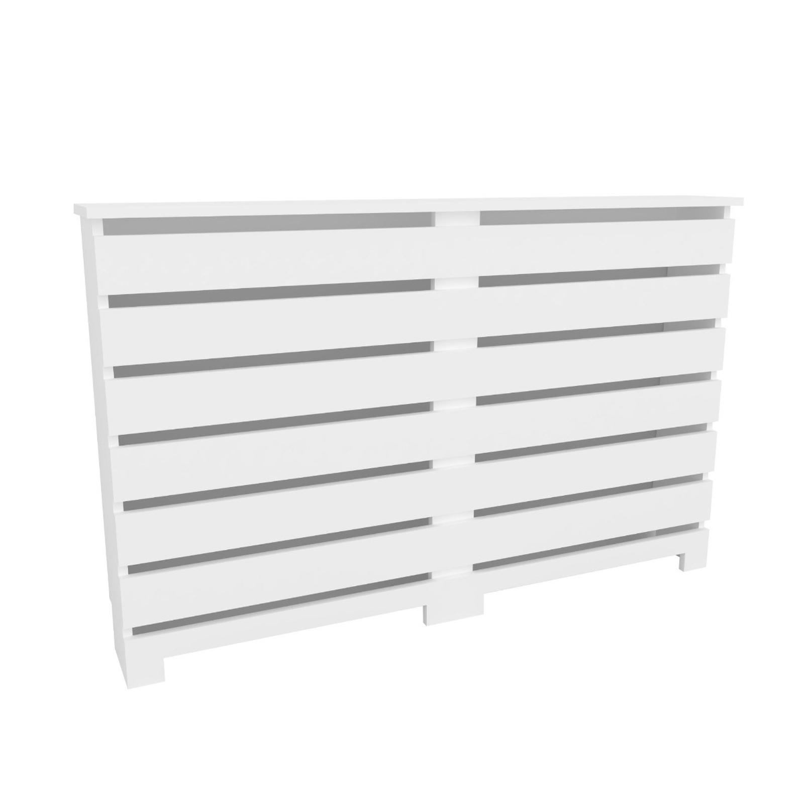 Masca calorifer Space alb, MDF + PAL, 160 x 20 x 90 cm, 1C Masca calorifer Space alb, MDF + PAL, 160 x 20 x 90 cm, 1C