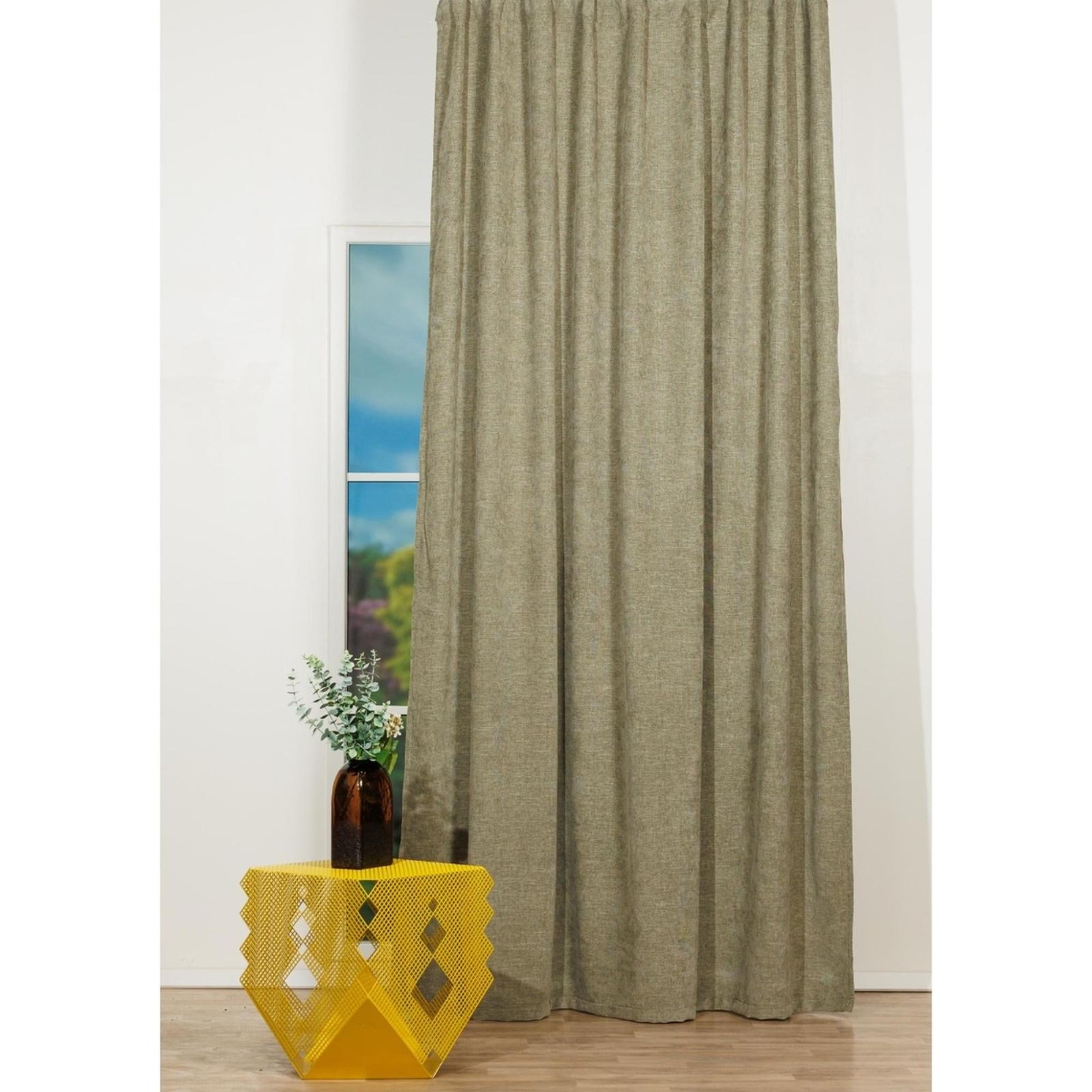 Draperie Mendola Fabrics model Yves, Axioma, chenille, semiopac, verde, 280 cm Draperie Mendola Fabrics model Yves, Axioma, chenille, semiopac, verde, 280 cm