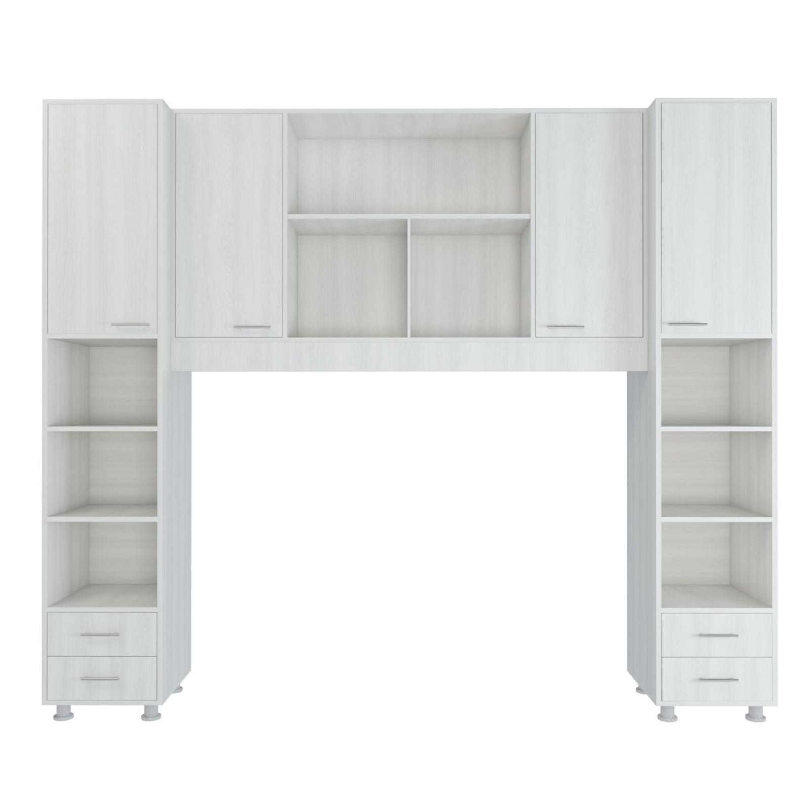 Ancadrament Anda, alb K524, 4 usi, 244 x 42 x 205 cm, 4C
