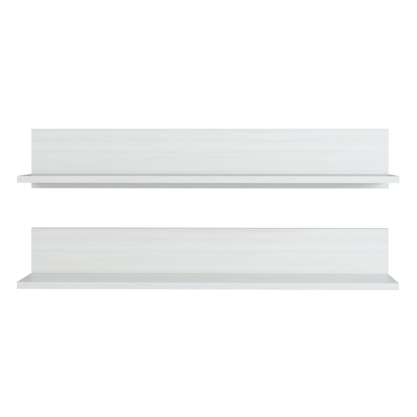 Dulap birou Stefan, alb K524, set 2 bucati, 90 x 19.5 x 15 cm, 1C