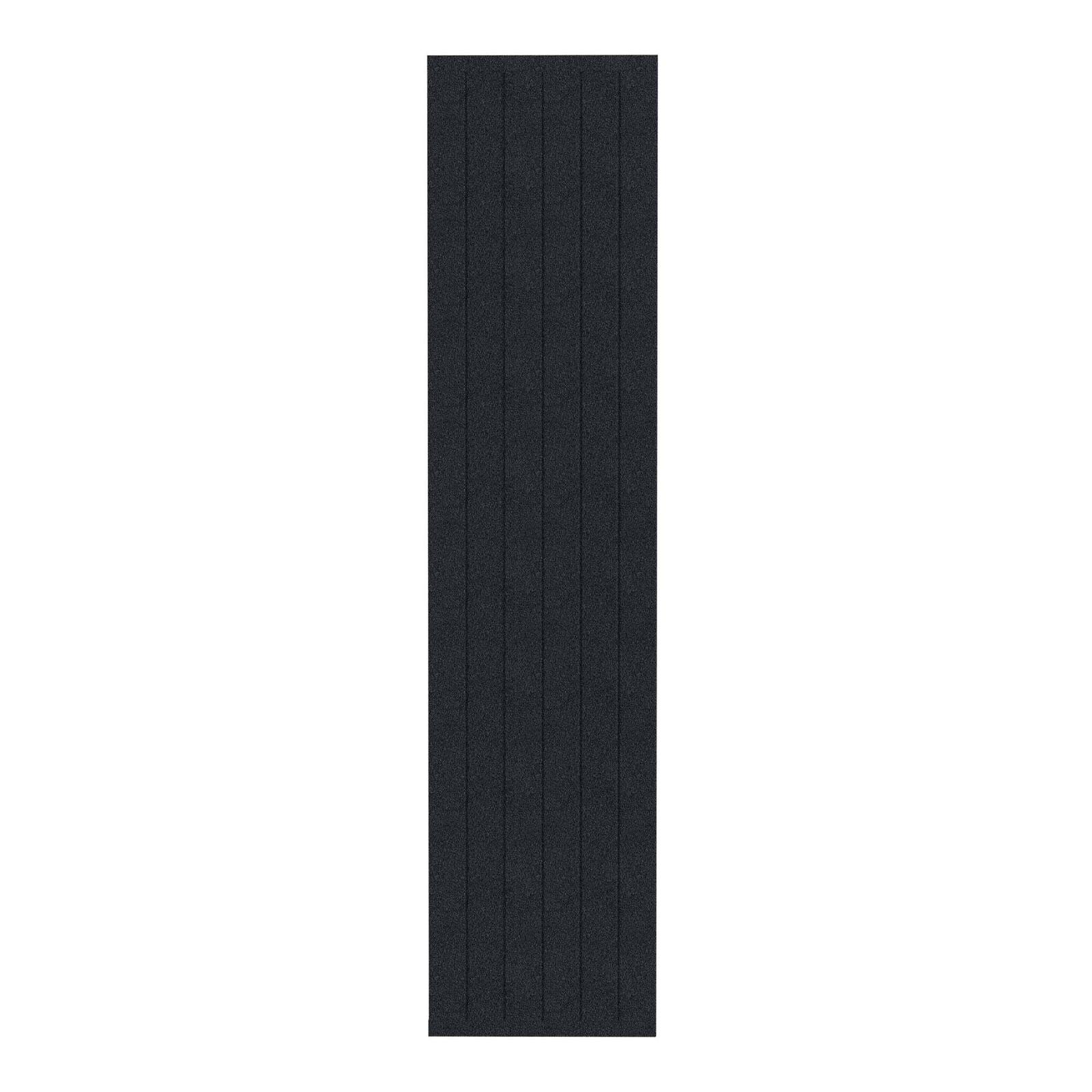 Calorifer vertical, decorativ, living, Radox Nova, drept, negru, 420 x 1800 mm, accesorii incluse
